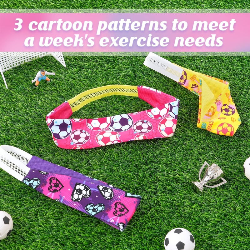 WAWSAM Kids Sports Headbands for Boys - Soccer Sweatbands for Kids, Athletic Headbands for Running, Basketball, Football, and Outdoor Play, Ages 4-9 - Image 5
